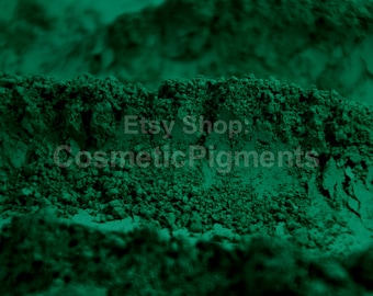 Iron Oxide Dark Green Luxury Cosmetic Grade Powder Pigment for Soaps Wax Melts Bath Bombs Candles Make Up Eye Shadow Lip Balm Nails