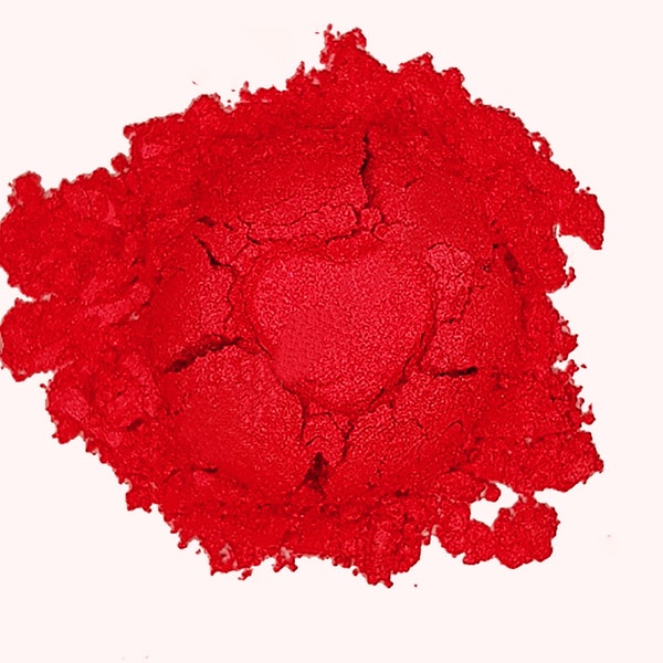 Mica Powder Pigment Red Cosmetic Grade for Resin Make Up Eye Shadows Bath Bombs Soaps Nails