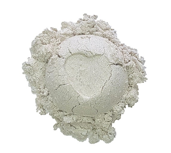 Mica Powder Colorant Silver Pearl Cosmetic Grade Epoxy Resin