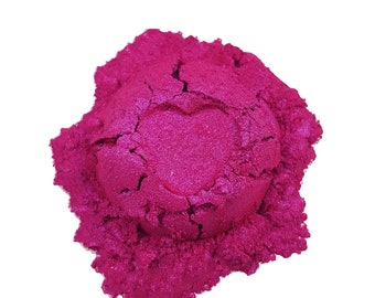 Pink Jam Cosmetic Grade Pearl Mica Poudre Pigment pour résine époxy Wax Melts Bath Bombs Savons Bougies Maquillage Fard à paupières Lip Gloss