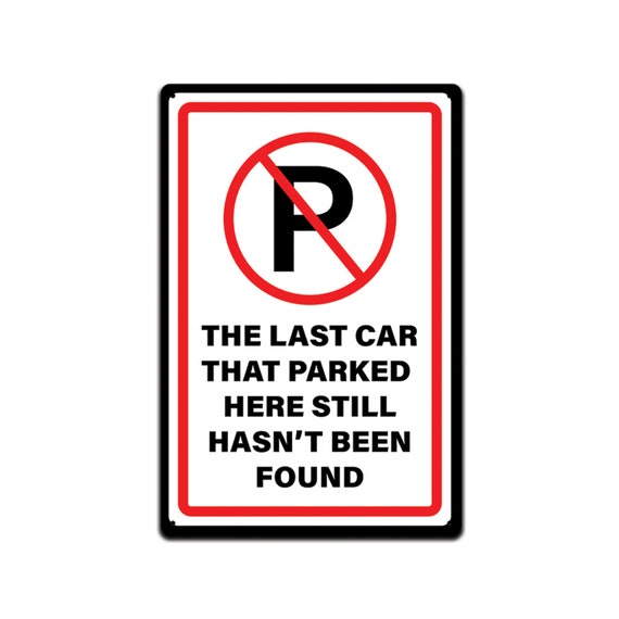 その他 USA Used No Parking Sign Hillman 8