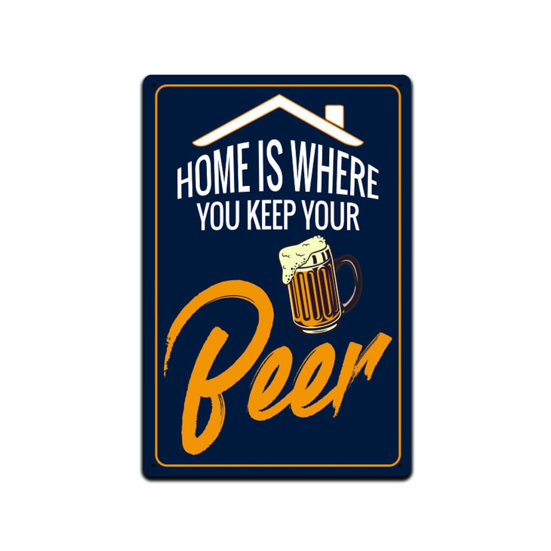 Jp's Parcels Tin Signs for Home Bar Wall Decor Metal Etsy