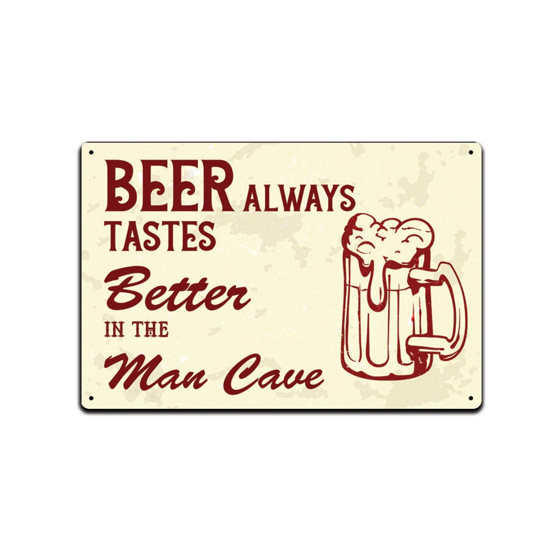 Vintage-Metallschild 'The Best Is An Open' – 20,3 X 30,5 Cm, Aluminium, Wanddekoration