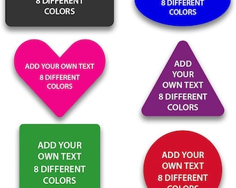 Custom Shape Magnets: Personalized Refrigerator, Locker, Car Bumper