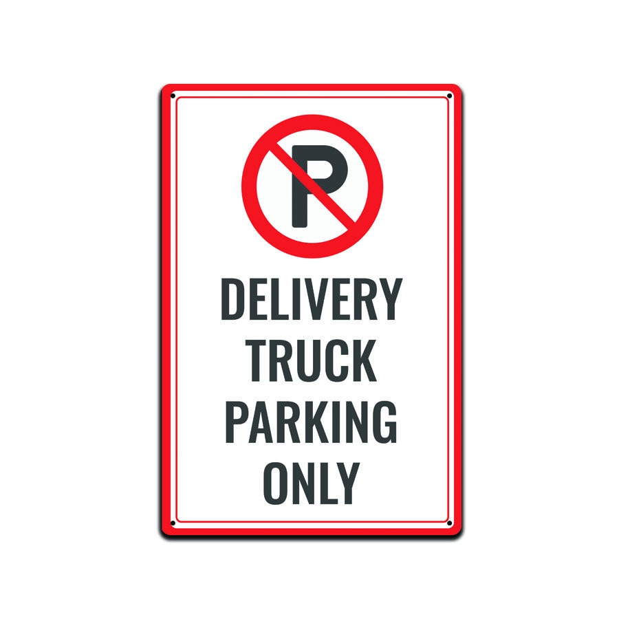 Safety Sign Notice Tin Signs 12x16 No Delivery Trucks Beyod This Point Style 2 Traffic Sign 8d539da1 B09d 4721 8a80 486abc31d765.2a4e29b0abc5d2cf8f890cbc85113603