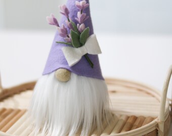 Levander Gnome  | Decor Gnome | Home Decor | Floral Gnome | Gnome | Scandinavian Gnome