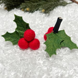 Holly Berry Car Vent Essential Oil Diffuser, Holly Berry No Glue Car Essential Oil Diffuser, Christmas Stocking, Christmas Gift