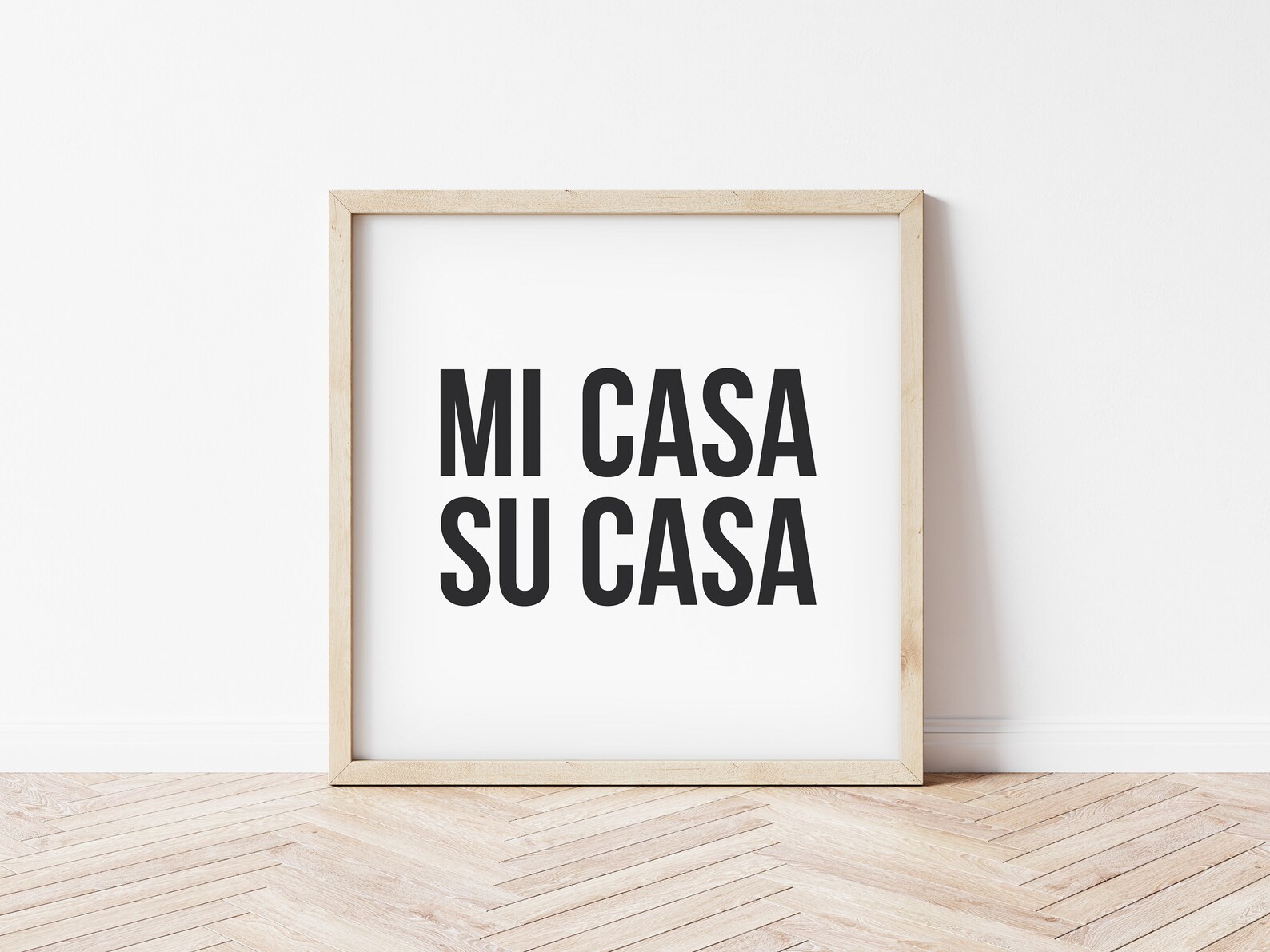 Moderne Mi Casa Su Casa Wandkunst Spanisch Mein Haus Dein Haus Etsy.de