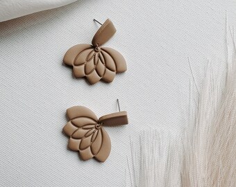 Polymer clay earrings | clay earrings | boho earrings | bridesmaids gifts | teacher gifts | floral earrings | mothers day gift