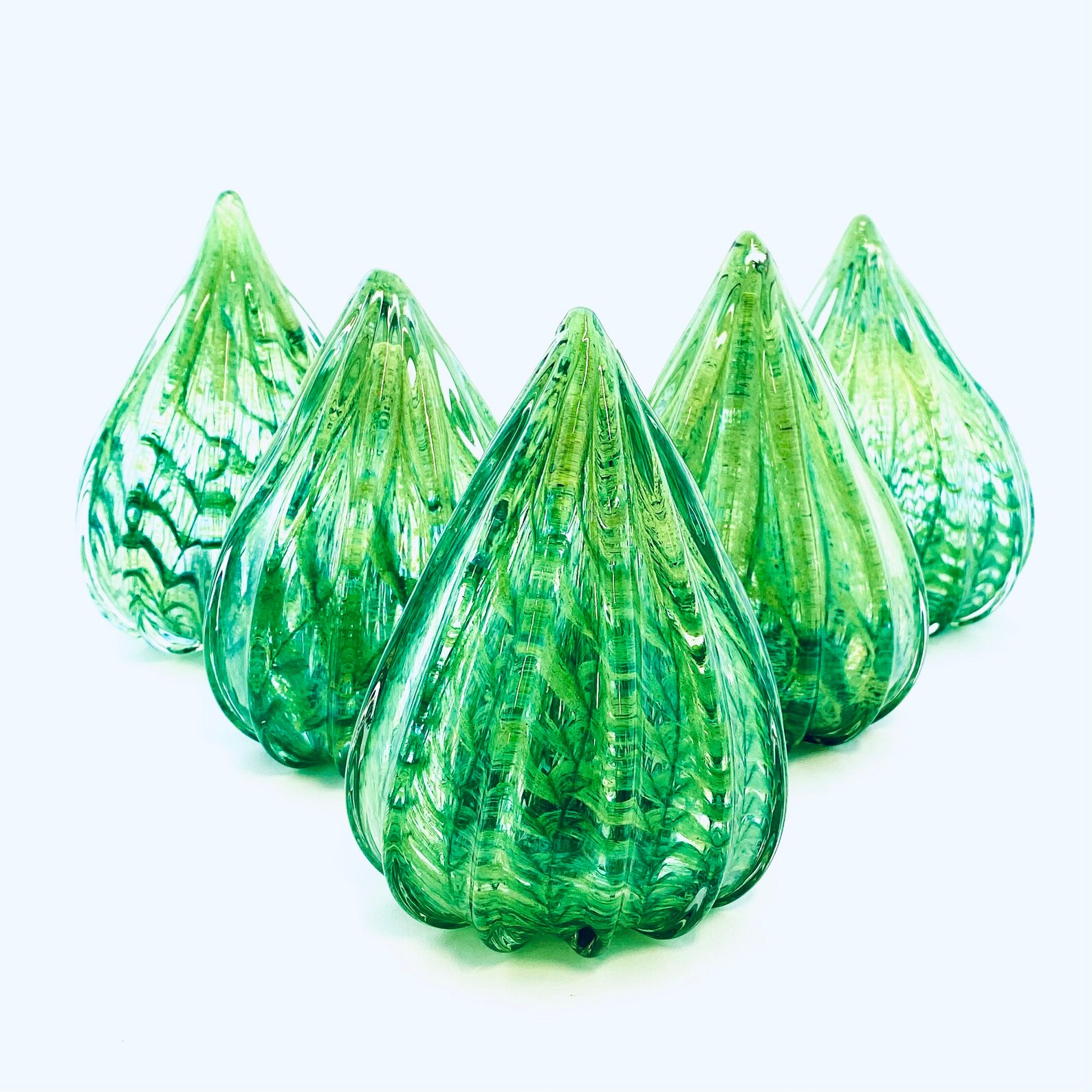 Blown Glass Tree Sculpture Christmas Tree Eleganza Forest Etsy