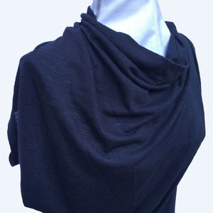 Black asymmetrical top. XS-L image 7