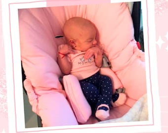 Reversible COVER for baby CAR seat - Video tutorial and PDF patterns to make step by step this nice carseat cover!