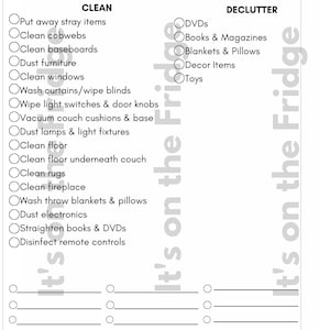 Flylady Control Journal – Printable and Digital Cleaning Planner ...