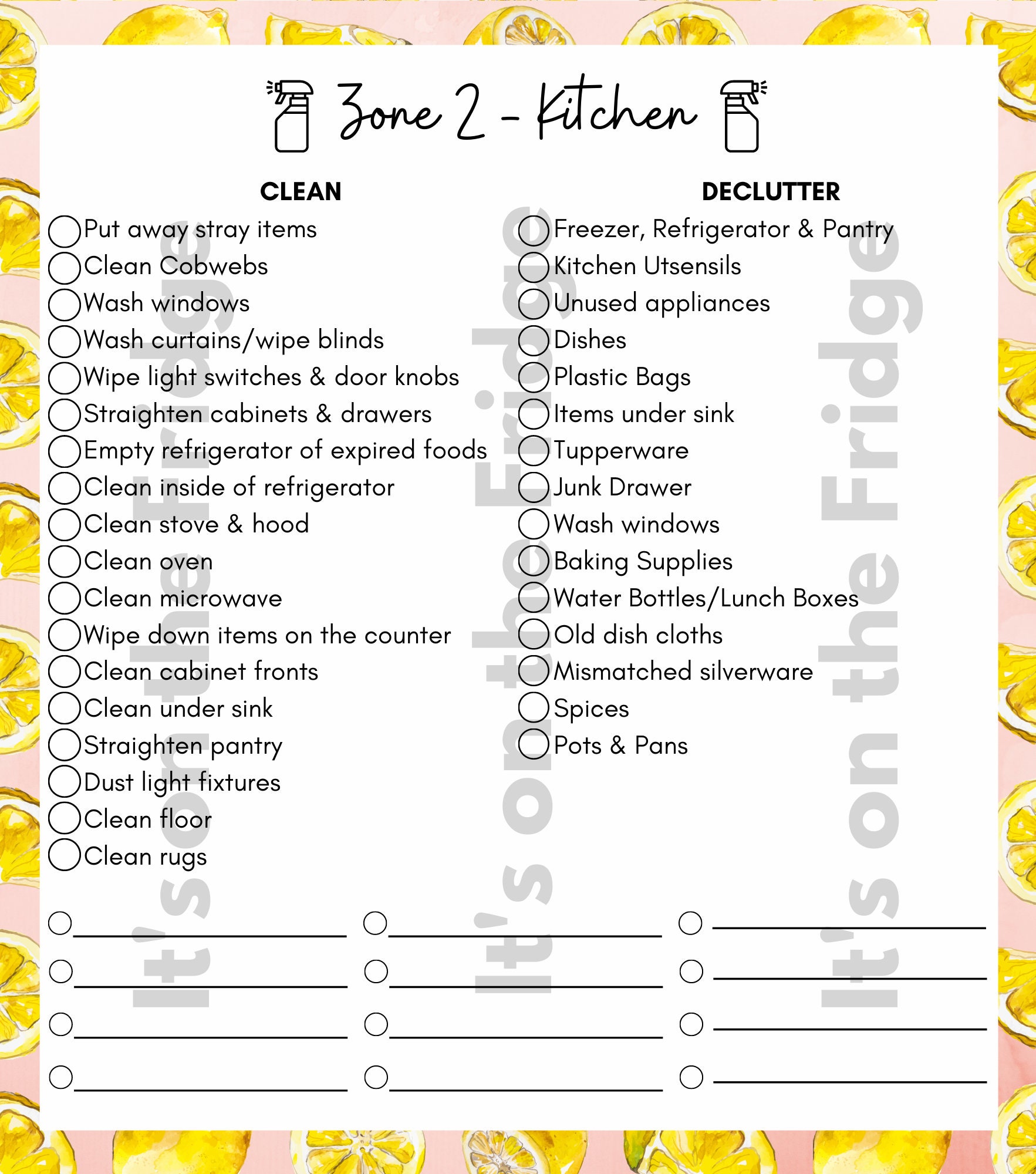 Free Printable Flylady Daily Routine Free Printable Flylady Daily Routine