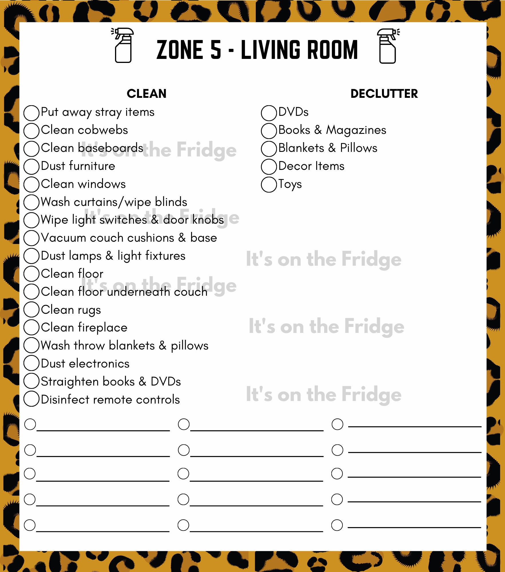 printable-cleaning-checklist-flylady-planner-zone-cleaning-schedule