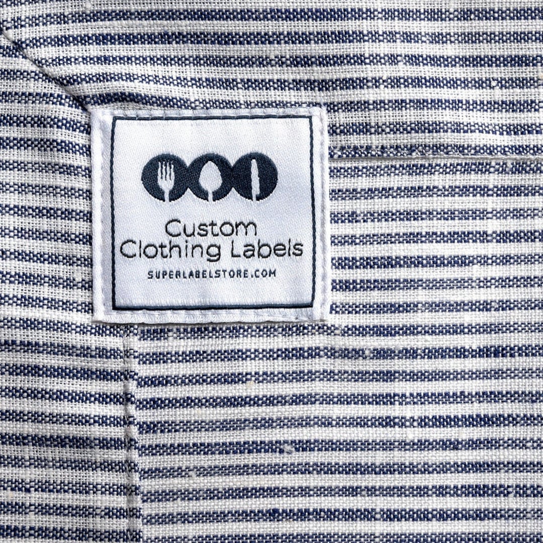 2000 Custom Woven Clothing Labels With Logo/artwork/design up to 8 ...