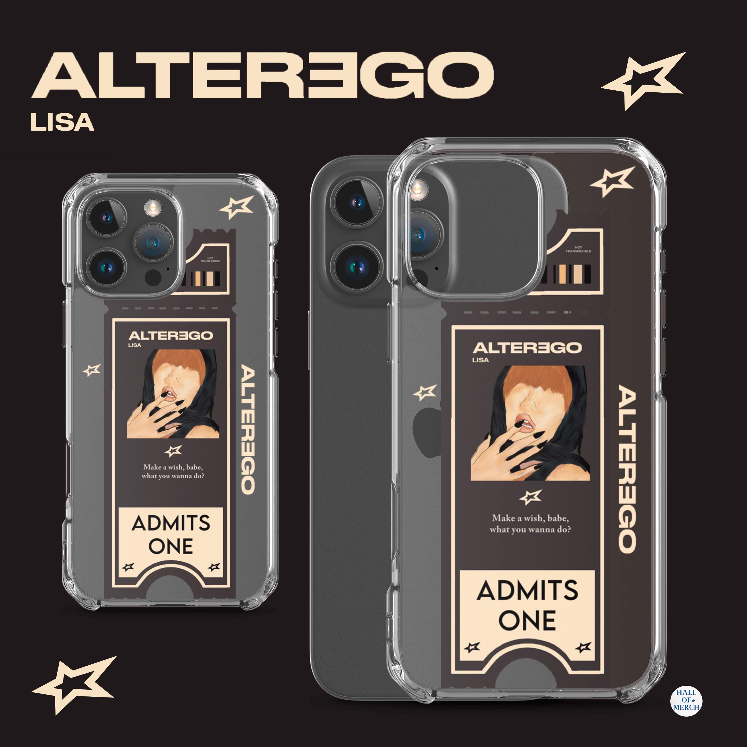◆LISA◆ ALTEREGO LISA X ARC Phonecase BLACKiPhone 16 Pro LI BLACKPINK Lisa collabs with Arc for 'Alter Ego' phone case