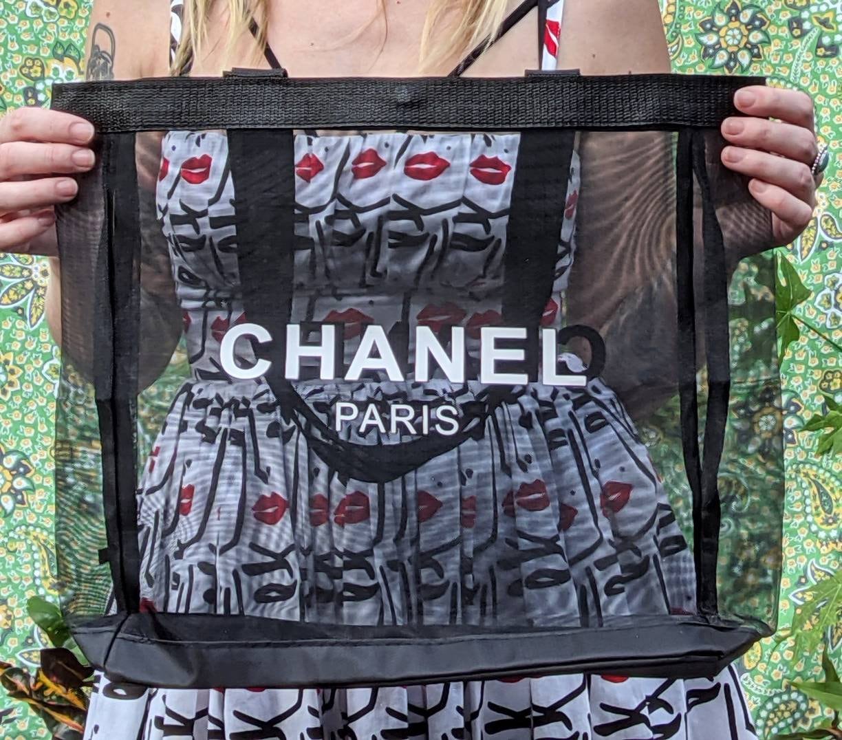 Chanel Mesh Tote Bags