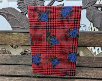 Handmade Lined Journal: Cloth-Covered Writing Notebook
