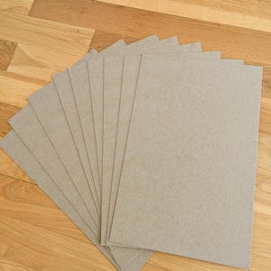 Bookbinding board, book cover board, book board for bookbinding, coverboard, 10 pack, 17"x 11"