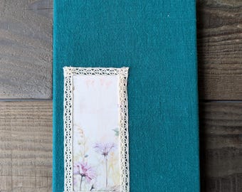 Handbound Hardcover Journal: Blank Unlined Notebook