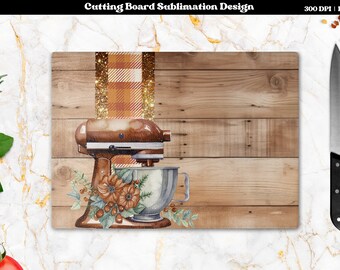 Diseño de sublimación de tabla de cortar de Navidad, tabla de cortar Png, sublimación de Navidad, tabla de cortar de vidrio Png, diseños de sublimación de invierno