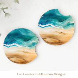 Holz Auto Untersetzer Png, Holz Auto Untersetzer Sublimationsdesign, Harz Untersetzer Png, Marmorierte Auto Untersetzer, Herren Auto Untersetzer, Holz Untersetzer Designs