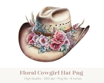 Cowgirl Hat Png, Country Western Png, Western Sublimation, Cowgirl Hat Sublimation, Cowboy Png, Western Tumbler Png,Boho Cowgirl Clipart Png