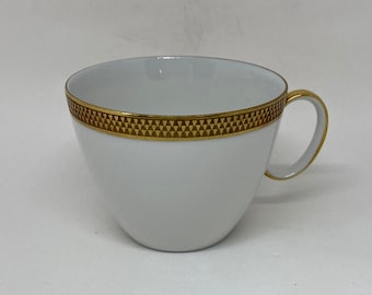 Thomas Exquisit coffee cup with gold rim, number 032