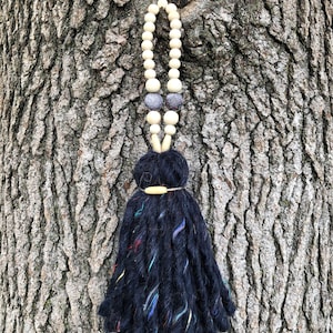 Navy Tassel Decor for Tray, for Vase, for Hook, for Doorknob, Blue Accent, Birthday Gift for Boho Lover, for Teacher Appreciation, for Mom