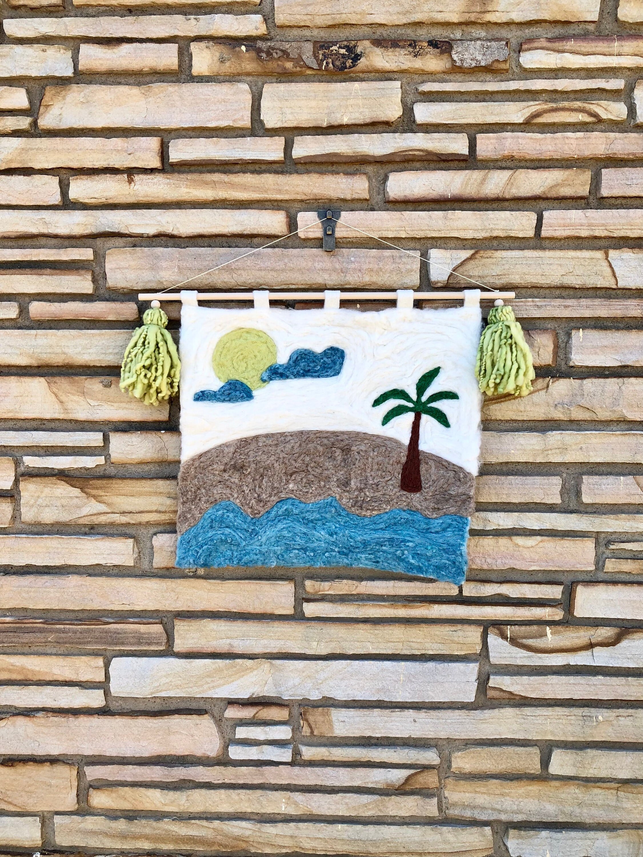 Island Wall Decor, Surf Decor, Coastal Decor Beach House Gift, Gender  Neutral Nursery Decor, Ocean Nursery Wall Art, Textile, Chartreuse Art -  Etsy, image size:2251x3000