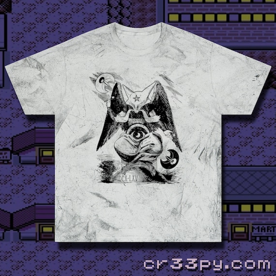 Lavender Town Psychic Trainer Baphomet Alakazam - Etsy