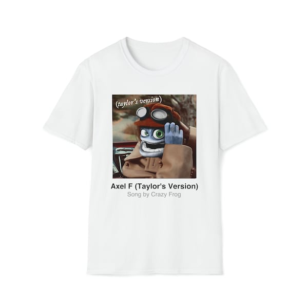 Crazy Frog Taylor's Version Parody tee