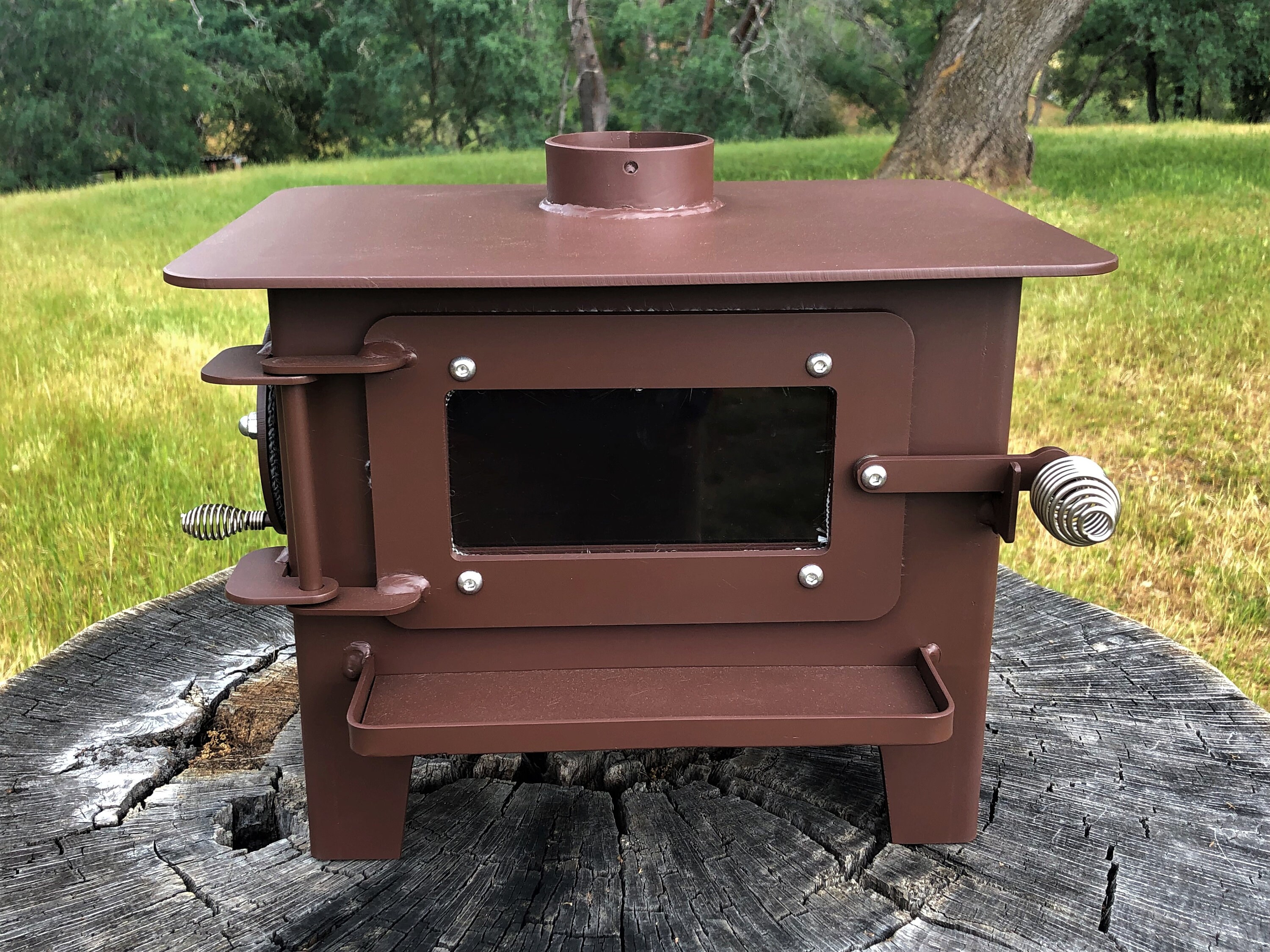 Tiny Wood Burning Stove for Tiny House Home Cabin Skoolie RV Etsy