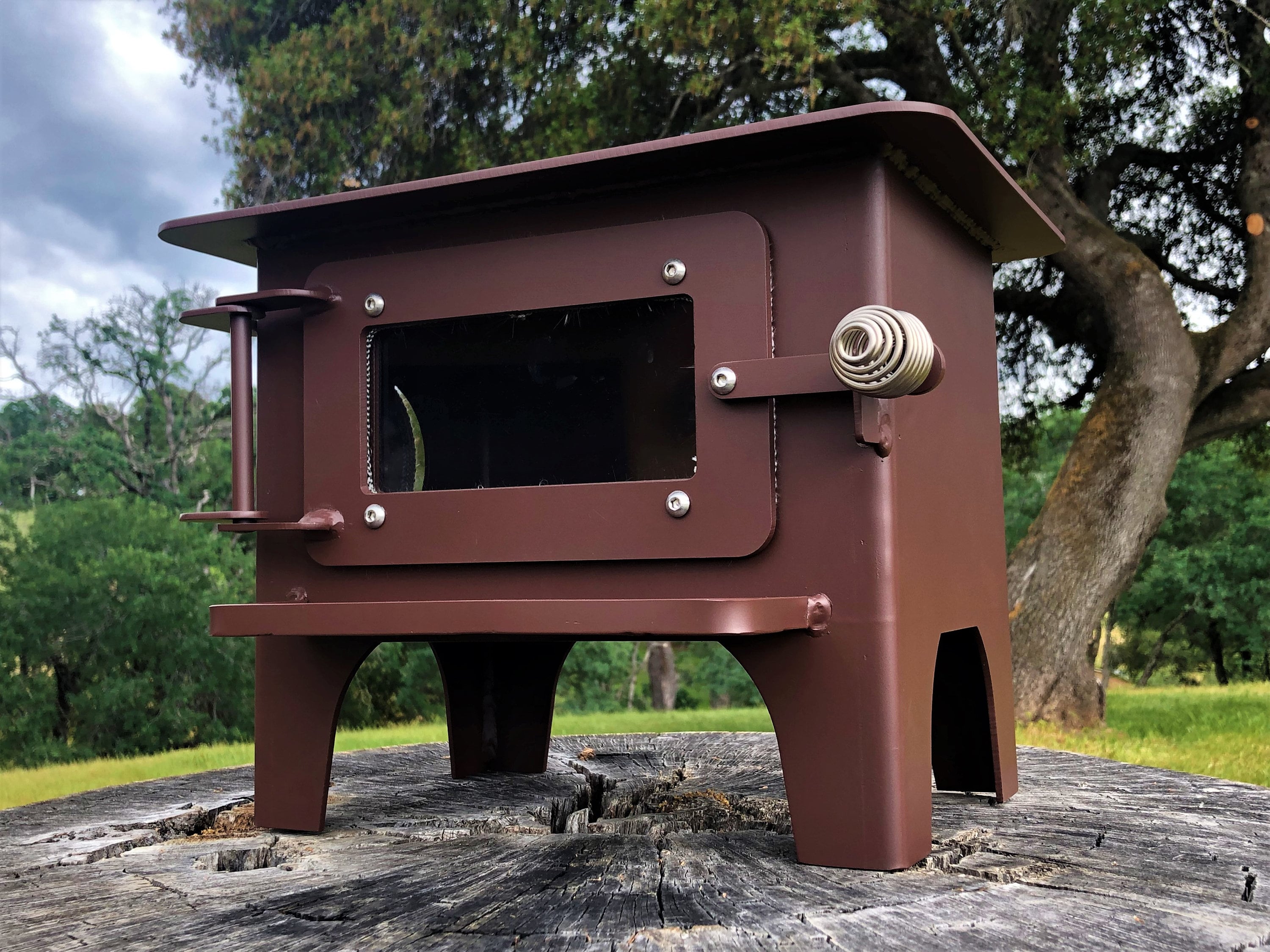 Tiny Wood Burning Stove for Tiny House Home Cabin Skoolie RV Etsy