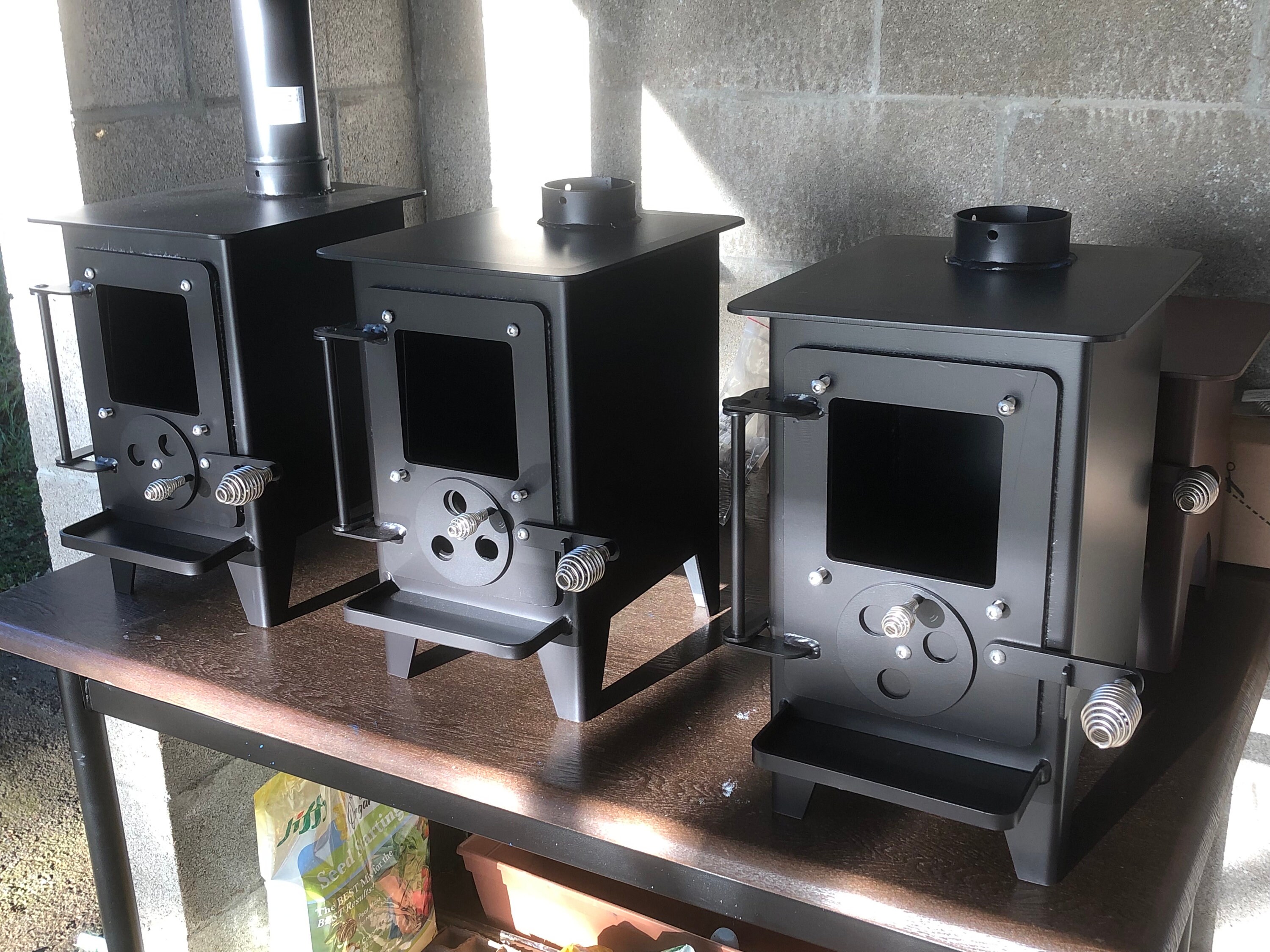 Tiny Wood Burning Stove for Tiny House Home Cabin Skoolie RV Etsy