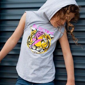 Sleeveless shop hoodie girl