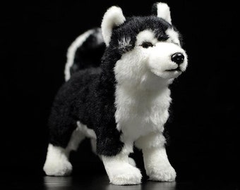 husky dog stuffed animal
