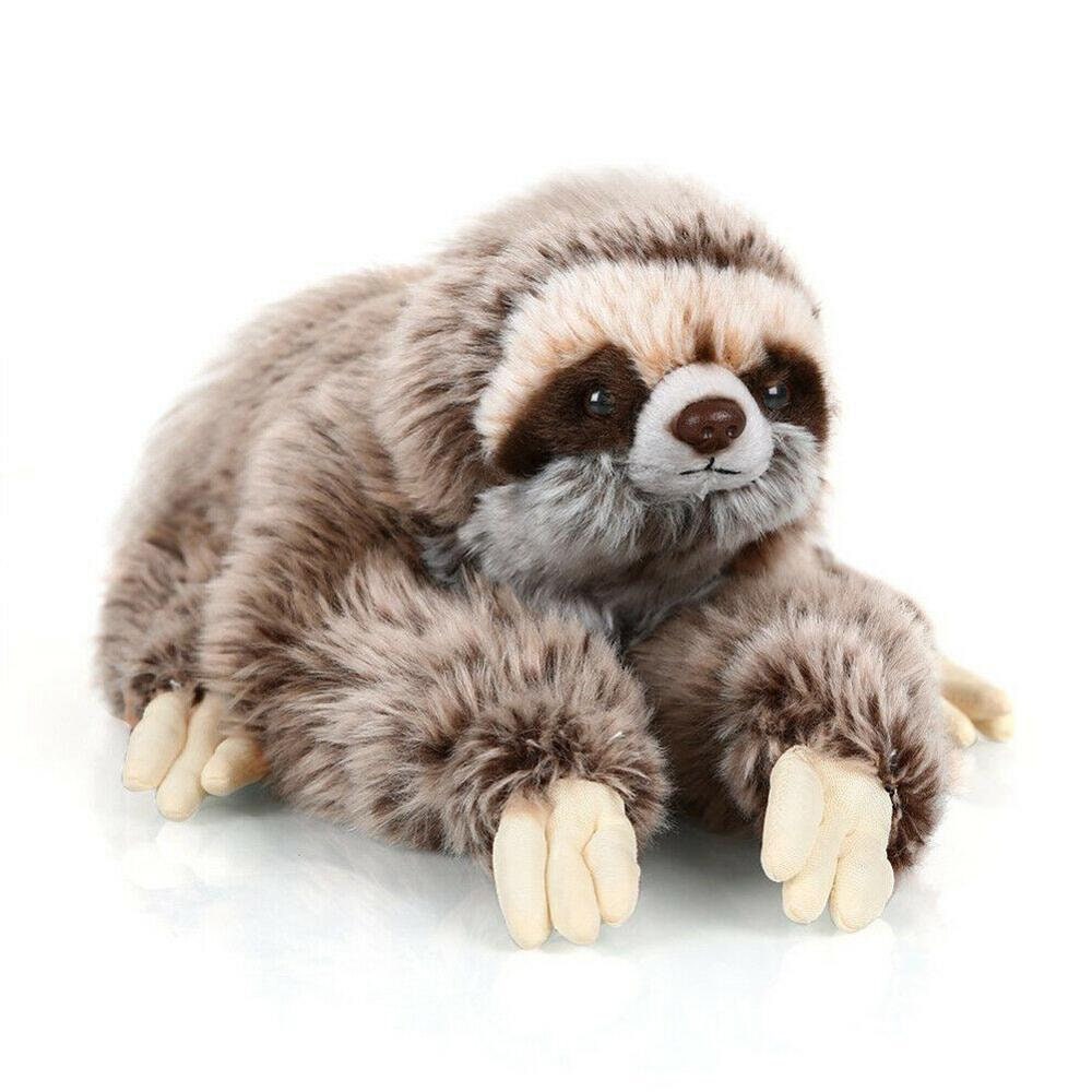 Kawaii Cute Sloth Realistic Animal Plush Stuffed Toy | Etsy
