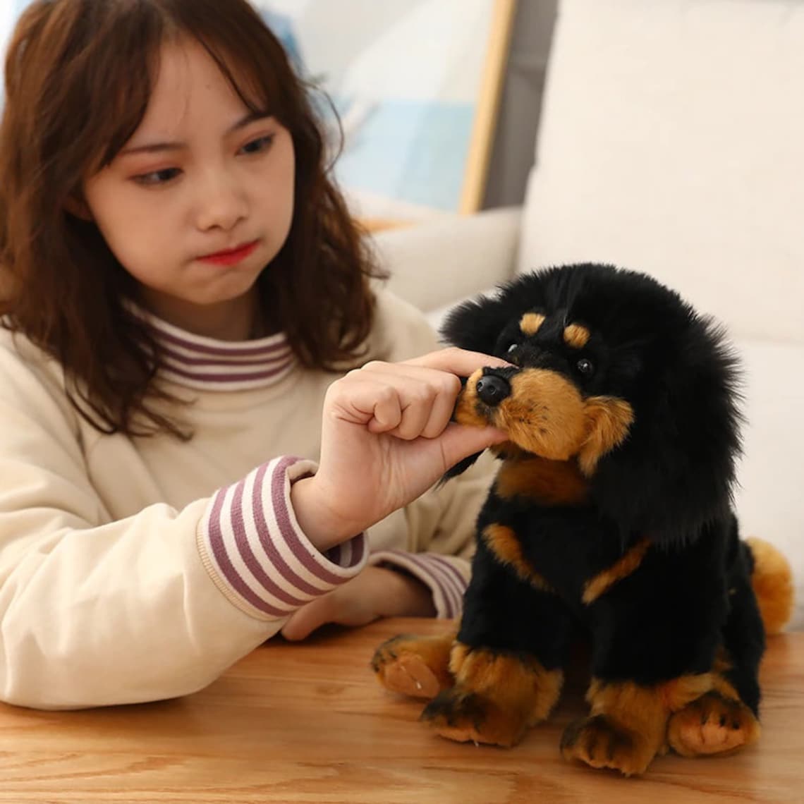 tibetan mastiff plush