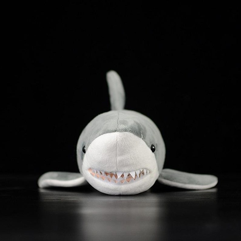 Great White Shark Realistic Animal Plush Stuffed Toy | Etsy