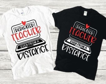 Dedicated Teacher Even From a Distance, Teacher in Quarantine, Virtual Teacher