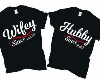 Matching Hubby & Wife Shirts