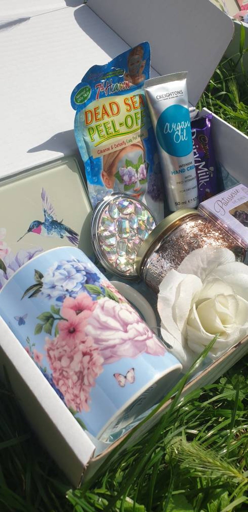 Personalised Ladies pamper spa gift hamper box for her