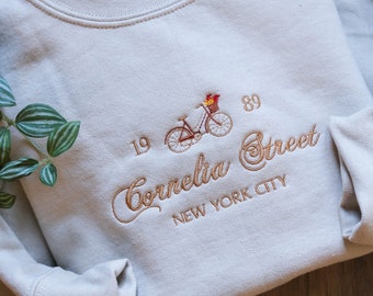 Cornelia Street Besticktes Sweatshirt