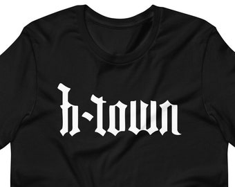 h-town #htx #WORLDSERIESCHAMPS ambiente de estilo callejero Camiseta unisex