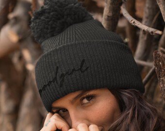 Bonnet Good Girl brodé POM-POM, Cadeaux pour lectrices, Accessoires romance sombre, Call me a good girl, Amoureux des livres, Smuttok, bibliophile épicé