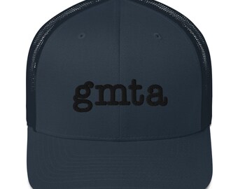 GMTA * Great Minds Think Alike Embroidered Hat Trucker Cap  display picture 1