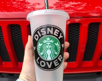 Disney Lover Starbucks Cup
