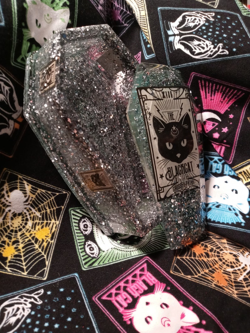Tarot Black Cat Coffin